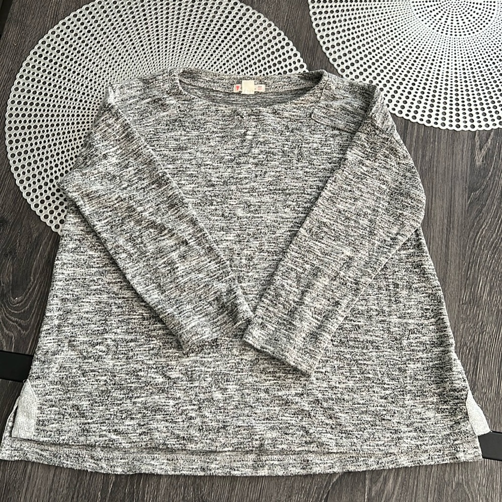 Jcrew Crewcuts Girl’s Sweater-Size 10-Gray Heather